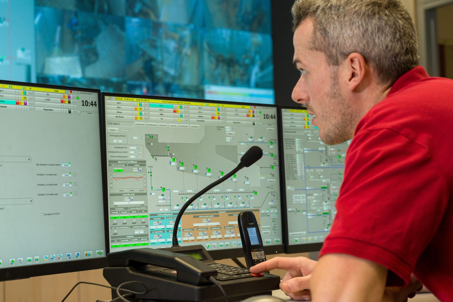 Audiocommunicatie in control rooms