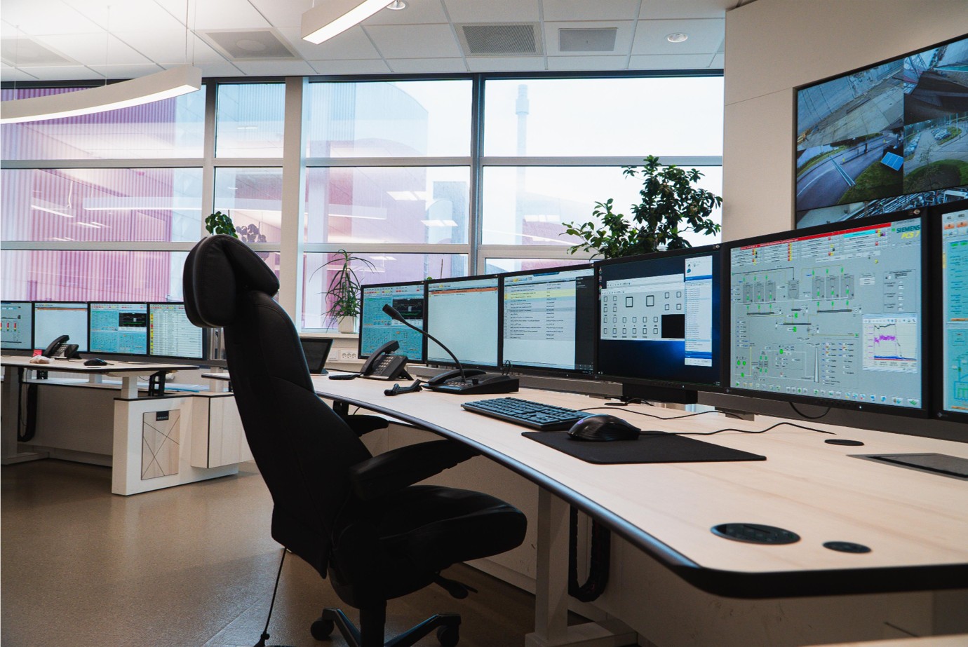 Control Room Partner - Werkplekken